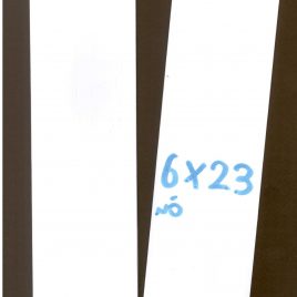 מארז 25 מעטפות -מעטפה  מלבנית צרה 6X23 ס”מ, נייר לבן איכותי