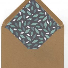 מארז 100 מעטפות קראפט סגנון רטרו גודל 13.5X18.5 ס”מ עם בטנה מודבקת