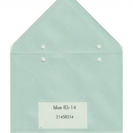 25 מעטפות  83-14  BLUE גודל  11.5X16.2  ס”מ 120 גרם