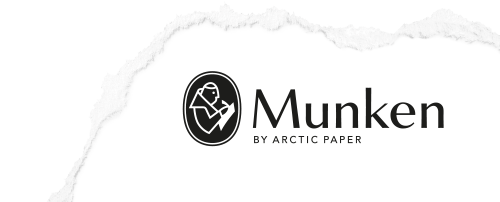 MUNKEN PAPER סדרת POLAR נייר איכותי לצביעה גוון לבן ,A4 ,משקל 400 גרם ,12 יח