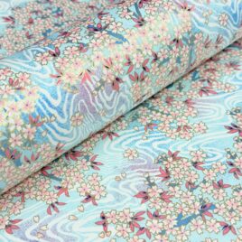 נייר יפני מק״ט 137 סדרת צ’יוגאמי Chiyogami גודל 46X61 ס”מ