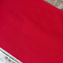 בד איטלקי לכריכה קשה- גוון אדום חזק- גודל 35X50 ס”מ 13X19 אינץ