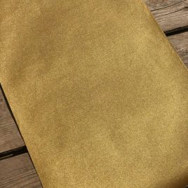 בד איטלקי  מקצועי לכריכה קשה- גוון  זהב  מטאלי מעודן  – גודל 13X19 אינץ
