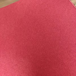 מארז 5 יחידות נייר שימר גוון , אדום מרס 12X12 אינץ משקל 285 גרם