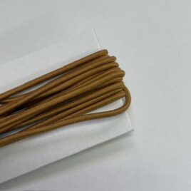 גומי עגול גוון  מוקה קוטר 2 מ”מ אורך 1 מטר