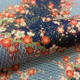 נייר יפני מק״ט 160 סדרת צ’יוגאמי Chiyogami גודל 46X61 ס”מ