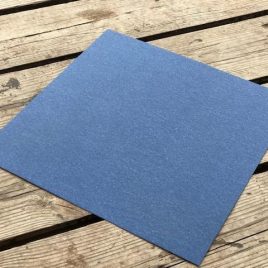 מארז 6 יחידות נייר מודוליאני כחול כהה ג’ינס משופשף  12X12 אינץ