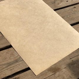 4 דפים נייר עור פיל גוון חול ים  170 גרם גודל 13X19″ אינץ  33X48 ס”מ
