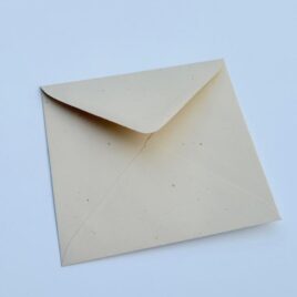 מארז 50 מעטפות -מעטפה  מלבנית צרה 16X16 ס”מ, נייר קראפט איכותי