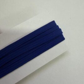 1 מטר גומי שטוח רוחב 6 מ”מ גוון  כחול כהה