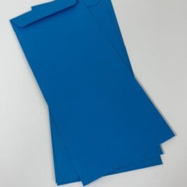 100 מעטפות אדום קונפטי מידה 13 על 30 ס”מ 120 גרם