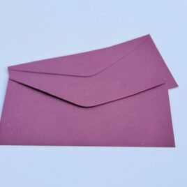 100 מעטפות גוון שזיף סגלגל מידה 11X23 ס”מ 120 גרם